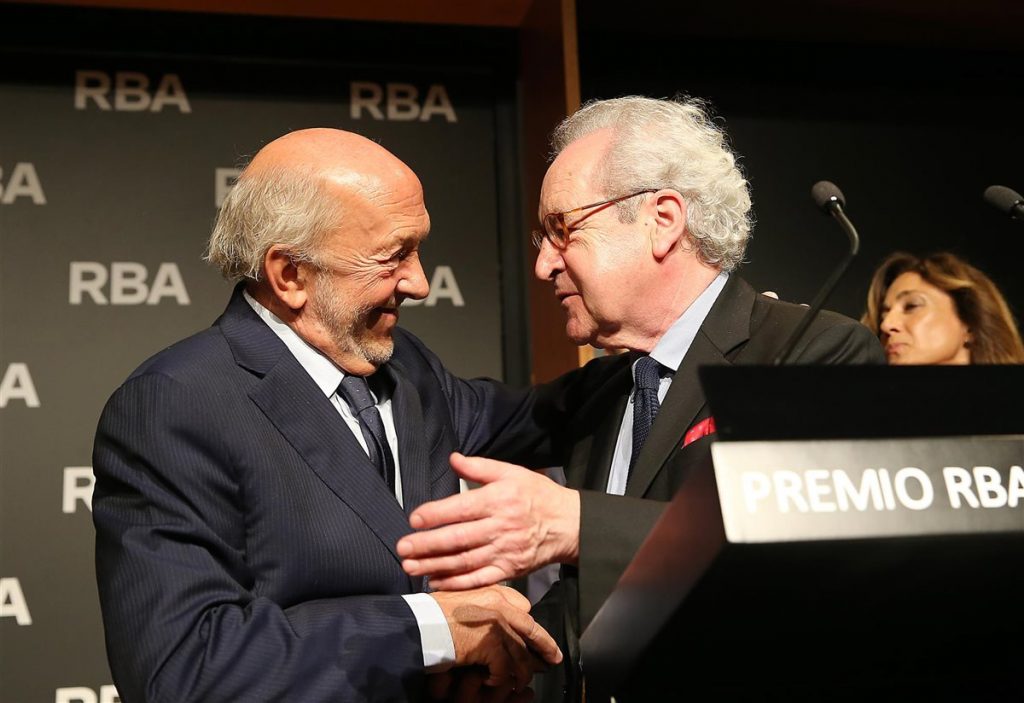 La apasionante trayectoria política de Ricardo Rodrigo. El CEO de RBA en una acto de la Fundación.