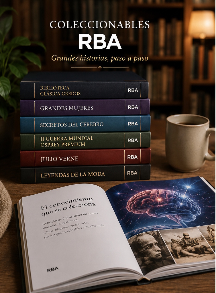 Coleccionables RBA: cultura, divulgación y entretenimiento por entregas